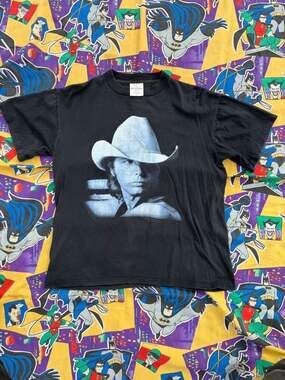 Vintage 1990 Dwight Yoakam There Was A Way Concert T-Shirt